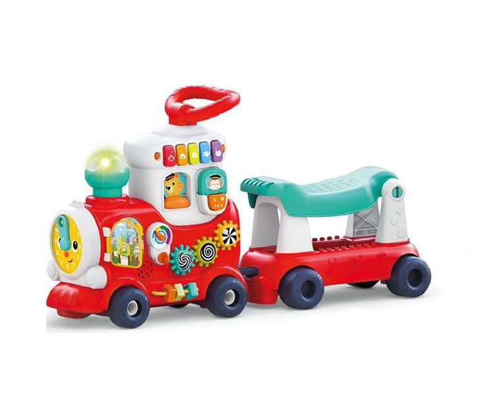Hola Train d'activités et Porteur 4 en 1 avec lumières et sons Hola Train d'activités et Porteur 4 en 1 avec lumières et sons
