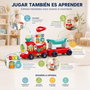 Hola Train d'activités et Porteur 4 en 1 avec lumières et sons