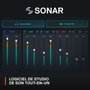 Steelseries Microphone Gaming Alias avec Sonar, LED, Support Ajustable