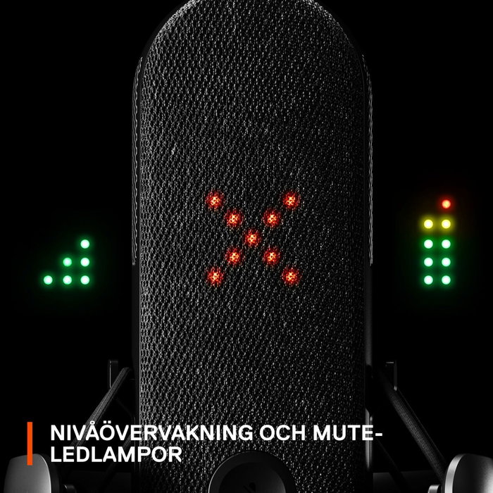 Steelseries Microphone Gaming Alias avec Sonar, LED, Support Ajustable Steelseries Microphone Gaming Alias avec Sonar, LED, Support Ajustable