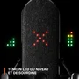 Steelseries Microphone Gaming Alias avec Sonar, LED, Support Ajustable - Capture Vocale Précise pour Joueurs