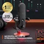 Steelseries Microphone Gaming Alias avec Sonar, LED, Support Ajustable - Capture Vocale Précise pour Joueurs