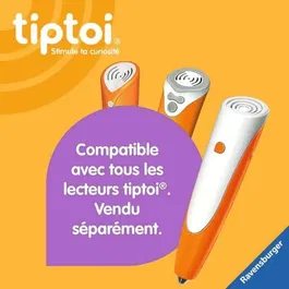 Ravensburger tiptoi L'encyclopédie des p'tits curieux - Livre interactif et jeu éducatif électronique sans écran pour enfants dès 4 ans - 13099017