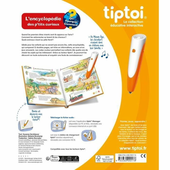 Ravensburger L'encyclopédie des p'tits curieux - Livre interactif tiptoi®