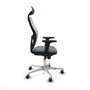 Piqueras y Crespo Chaise de Bureau 2D086G1 Gris