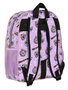 Safta - Mochila Monster High "Best Boos", Sac à Dos Junior Transformable en Chariot 32x38x12 cm, Polyester 300D, Pour Fille 3 Ans et Plus, Violet