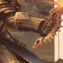 FaNaTtik Lithographie World of Warcraft Sylvanas vs Anduin Wrynn Édition Limitée 42 x 30 cm