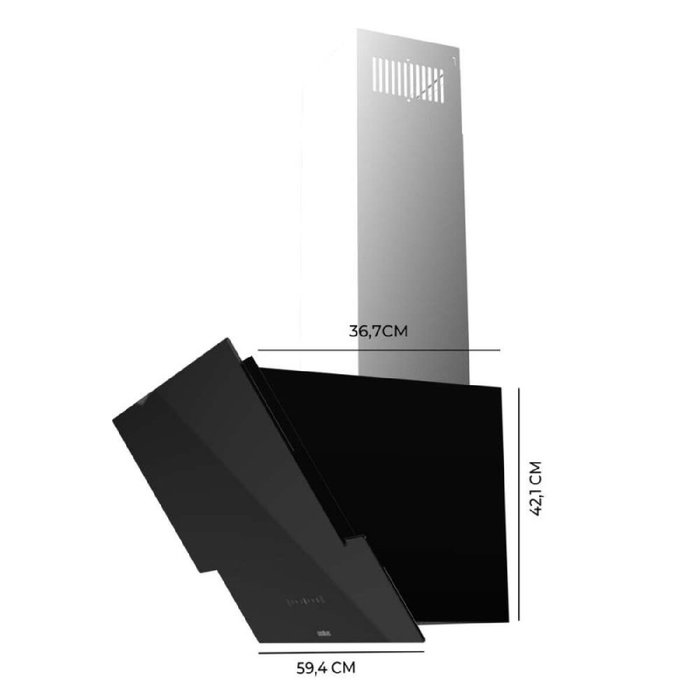 Hotte standard Cecotec Bolero Flux DT 608001