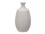 GIFTDECOR Vase en Céramique à Col Étroit Gris 43cm