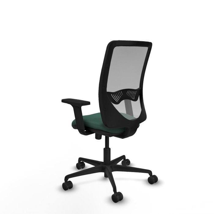 PIQUERAS Y CRESPO Chaise Zulema Synchro Vert foncé et Gris