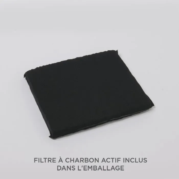 Oceanic Hotte aspirante casquette OCEAHT205W 60 cm, débit 205 m³/min, classe C, blanc