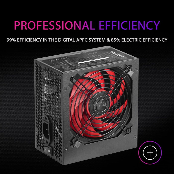 Bloc d’Alimentation Mars Gaming MPIII750 ATX 750 W