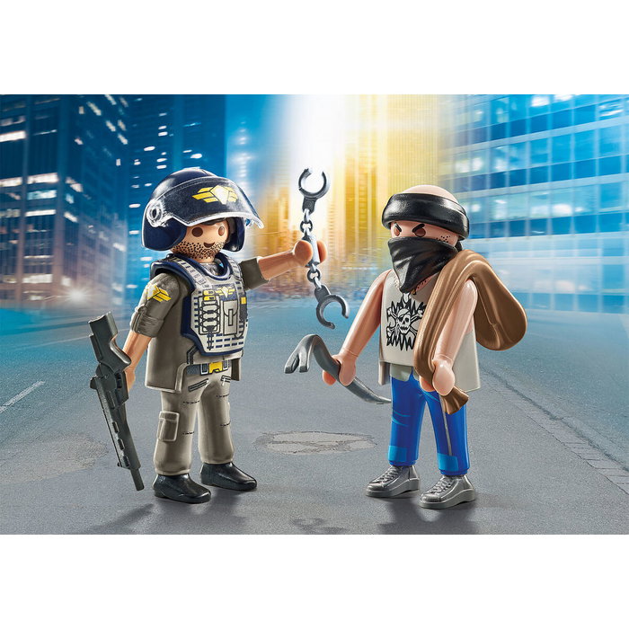 Playset Playmobil 71505 Police Voleur 9 Pièces Playset Playmobil 71505 Police Voleur 9 Pièces