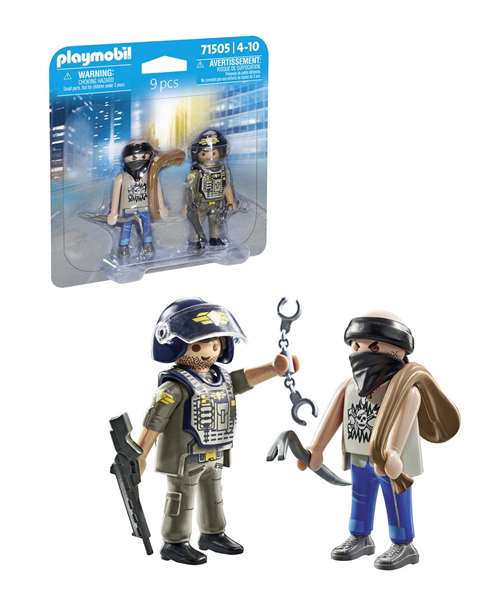 PLAYMOBIL DuoPack Police et Voleur 71505