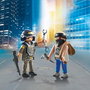 Playmobil Duo Pack Policier et Cambrioleur 71505 - Figurines SWAT avec Casque et Bandit avec Masque et Menottes - Jouet pour Enfants +4 Ans - Multilingue