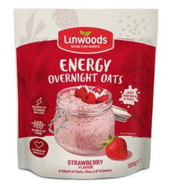 LINWOODS Energia Avena Overnight Fraise 500g