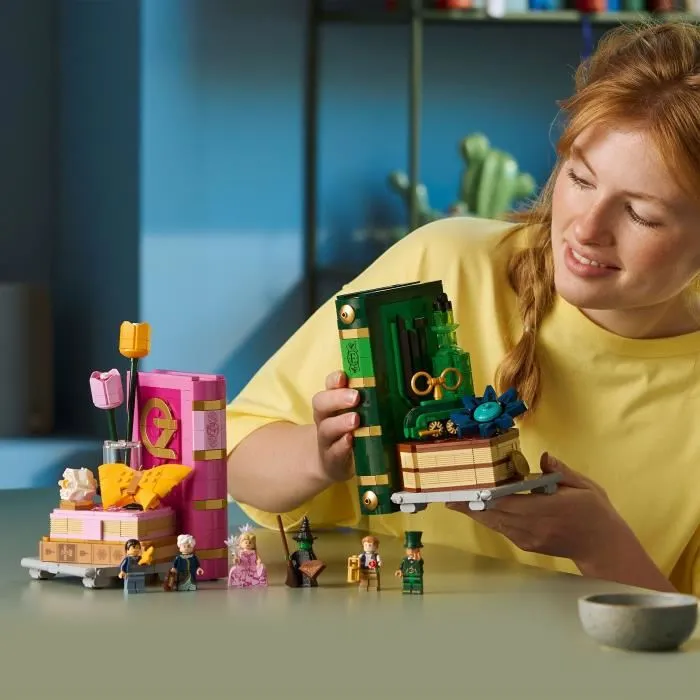 Lego Serre-Livres LEGO Wicked Book Nook de Glinda et Elphaba - Serre-livres inspiré de l'univers du film Wicked
