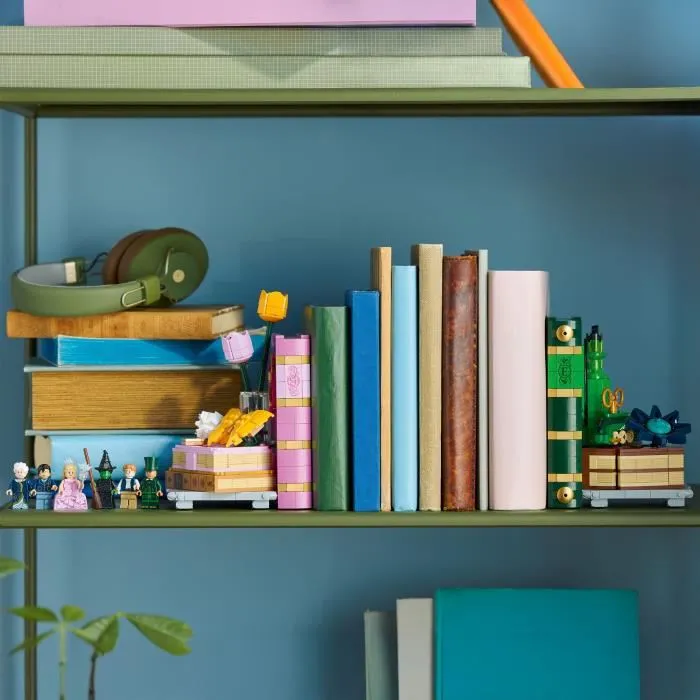 Lego Serre-Livres LEGO Wicked Book Nook de Glinda et Elphaba - Serre-livres inspiré de l'univers du film Wicked