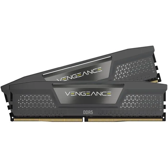 Corsair Vengeance DDR5 64 Go (2x32 Go) 5600MHz CL40 AMD EXPO Gris Corsair Vengeance DDR5 64 Go (2x32 Go) 5600MHz CL40 AMD EXPO Gris