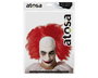Perruque de Clown Chauve Rouge avec Côtés Bouclés 130 g pour Halloween, Carnaval et Costume d'Horreur ou Traditionnel