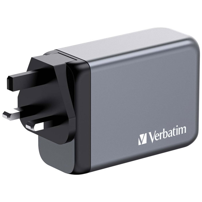 Verbatim GNC-240 Chargeur Mural GaN 240W 4 ports (USB-C et USB-A)