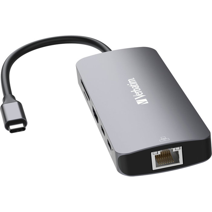 Verbatim Hub Pro Multiports USB-C 9 ports CMH-09 Argent