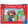 Ravensburger 05186 - Puzzles Super Mario - 3 Puzzles de 49 pièces - Jeu d'assemblage pour enfants dès 5 ans