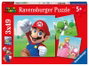 Ravensburger Puzzle Super Mario 3x49 pièces