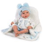 Muñecas Guca Poupée Reborn Joel 38 cm avec Accessoires Jouet Imitation +6 Ans
