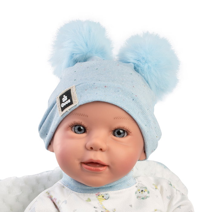 Muñecas Guca Poupée Reborn Joel 38 cm avec Accessoires Jouet Imitation +6 Ans