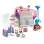 Clementoni - Atelier des stylos - Édition Gabby et la maison magique - Coffret créatif enfant pour fabriquer et personnaliser 5 stylos avec perles et décorations