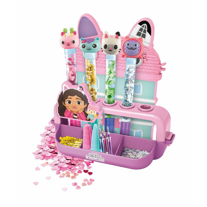 Clementoni Atelier des Stylos Gabby et la Maison Magique - Kit de personnalisation de 5 stylos Clementoni Atelier des Stylos Gabby et la Maison Magique - Kit de personnalisation de 5 stylos