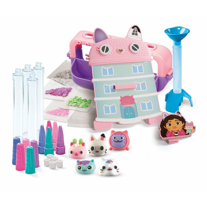 Clementoni Atelier des Stylos Gabby et la Maison Magique - Kit de personnalisation de 5 stylos Clementoni Atelier des Stylos Gabby et la Maison Magique - Kit de personnalisation de 5 stylos