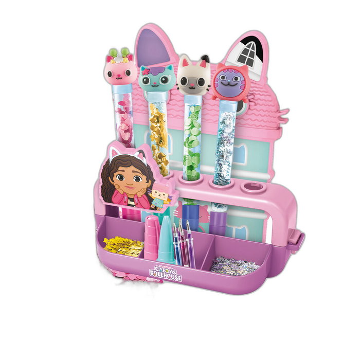 Clementoni Atelier des Stylos Gabby et la Maison Magique - Kit de personnalisation de 5 stylos Clementoni Atelier des Stylos Gabby et la Maison Magique - Kit de personnalisation de 5 stylos