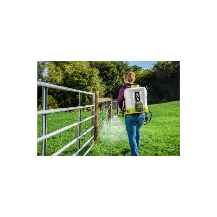 Ryobi Pulvérisateur à Dos RY36BPSA-0, 15L, 36V, 6.2 bars, Débit 1.2 L/min, Jardin, Sans Batterie