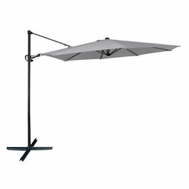 Parasol Aktive Roma 300 x 245 x 300 cm Anthracite Ø 4,8 cm Aluminium