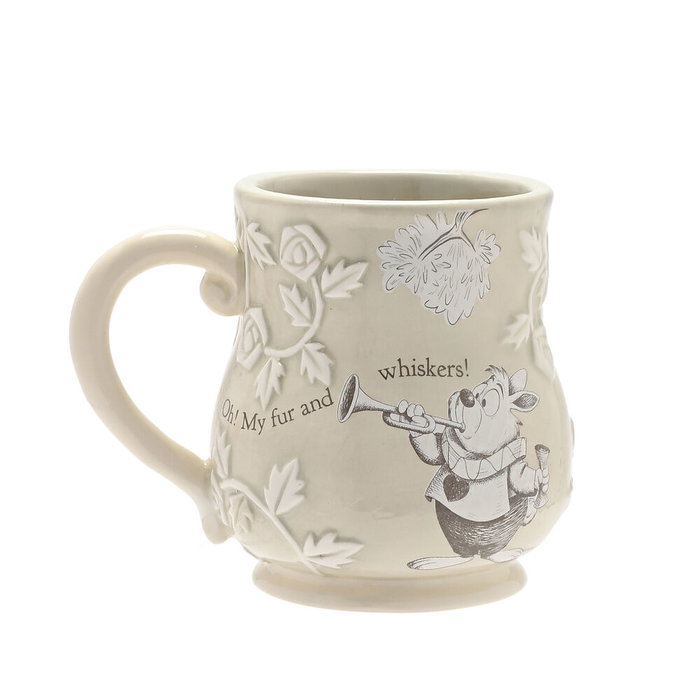 WIDDOP & CO Taza Conejo Blanco Blanco Alicia en el Pais de las Maravillas Disney WIDDOP & CO Taza Conejo Blanco Blanco Alicia en el Pais de las Maravillas Disney