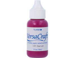 Tsukineko Tinta VERSACRAFT couleur granate 30ml bouteille canule