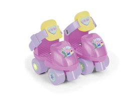 JugaToys Patines ajustables 4 roues Peppa Pig (Taille 24-29)
