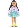 Corolle - Luna Fashion Week Paris - Poupée mannequin vanille 28 cm avec 4 accessoires mode - À partir de 4 ans