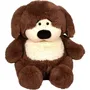 Gipsy Toys Chubby Dog - Peluche chien marron 40 cm - Doudou chien jouet enfant