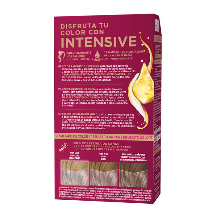 Palette Coloration Permanente Intensive #10.91 Blond Très Clair Argenté - 1 unité