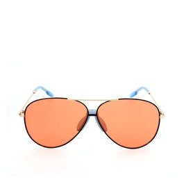 Kenzo KZ40012F 32S 145 mm Lunettes de soleil aviateur unisexe en métal protection UV400
