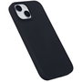 eSTUFF Coque iPhone 15 INFINITE RIGA - Housse en silicone recyclé à 93% - Noir - Protection anti-chute - Gamme écologique