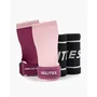 Velites - Quad Ultra - Bandes sans magnésie - M - Rose - Adhérence Kevlar pour Cross Training