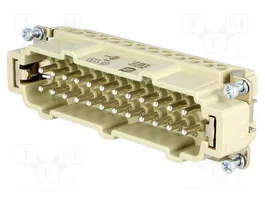 HARTING Insert de contact HDC mâle Han E® 24 broches