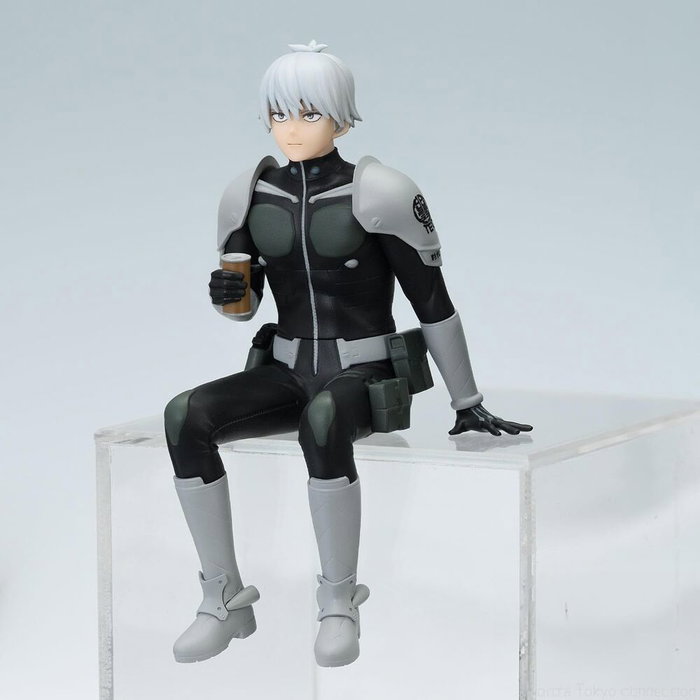 Sega Kaiju No. 8 Statuette PM Perching Reno Ichikawa Break Time Sega Kaiju No. 8 Statuette PM Perching Reno Ichikawa Break Time