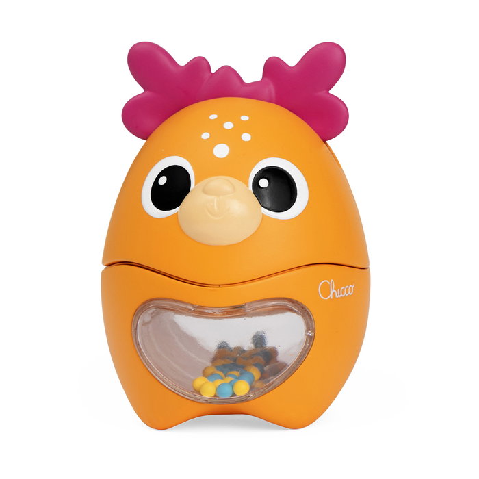 Chicco Jouet d'éveil Animalitos Encajables 00012154000000 - Animaux à empiler avec effets sonores et visuels - 6 mois et plus