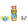 Chicco Jouet d'éveil Animalitos Encajables 00012154000000 - Animaux à empiler avec effets sonores et visuels - 6 mois et plus