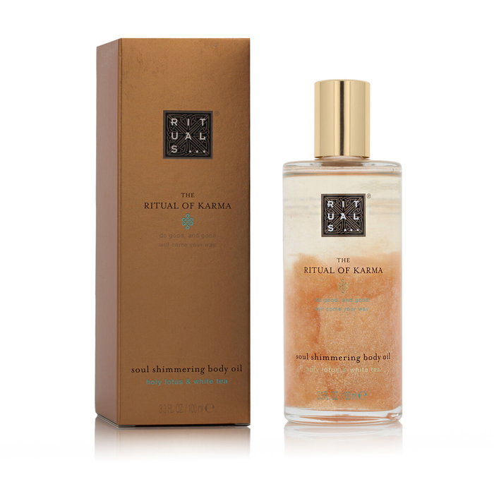 Rituals THE RITUAL OF KARMA Huile scintillante pour le corps 100 ml